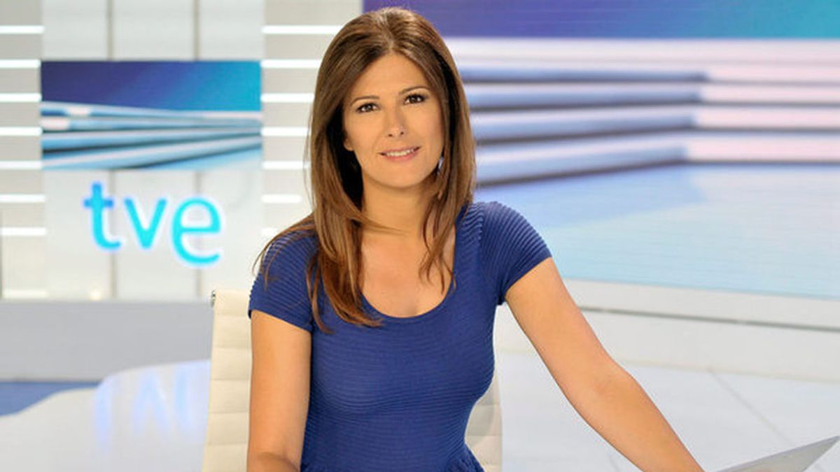 Lara Siscar, presentadora de RTVE.