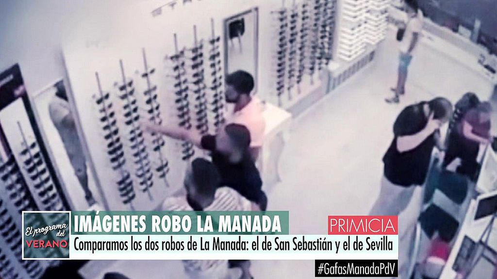 9 gafas en San Sebastián y unas en Sevilla, así se ejecutan los robos de los miembros de La Manada