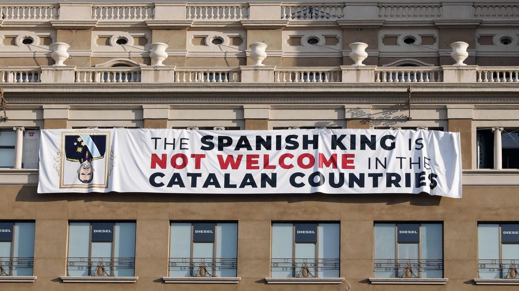 "El Rey español no es bienvenido en los países catalanes"