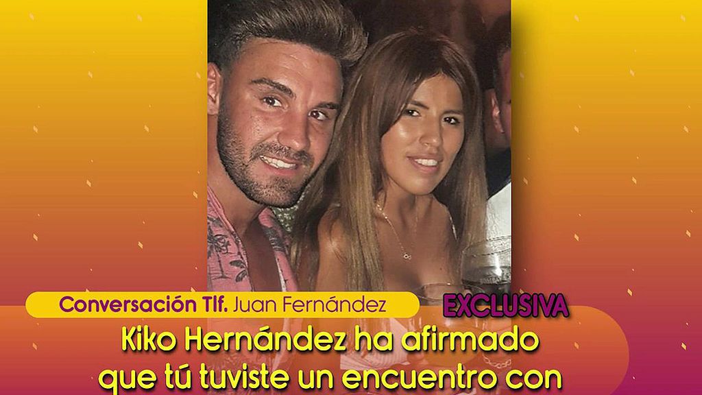 Juan Fernández niega el baño en la piscina y la noche de hotel con Isa Pantoja