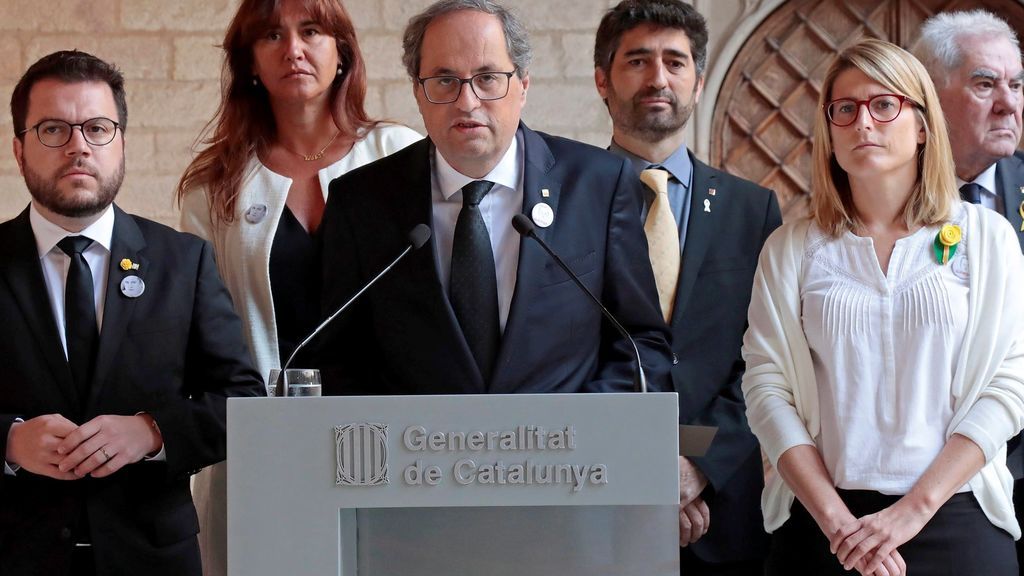 Torra recuerda “de manera especial” a los responsables del operativo policial del 17-A