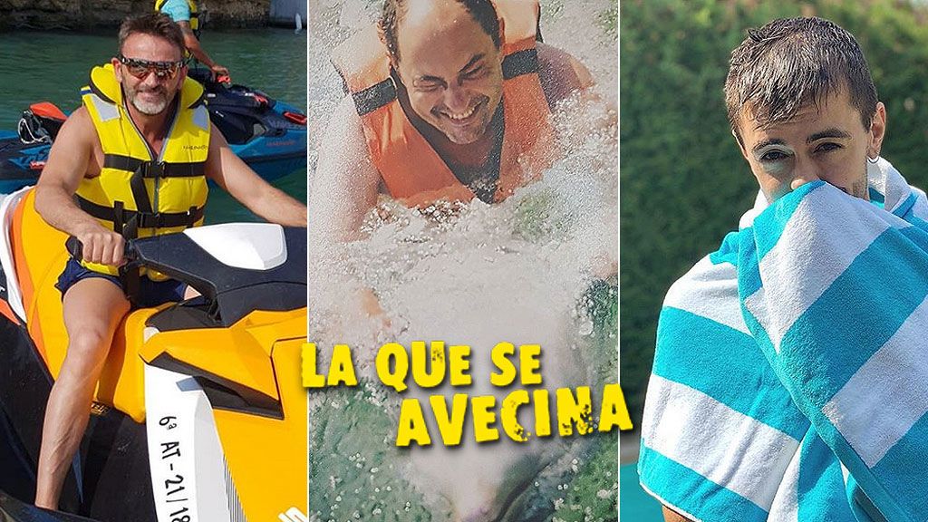 Motos de agua, delfines, rafting… Los montepinarianos lo dan todo en vacaciones