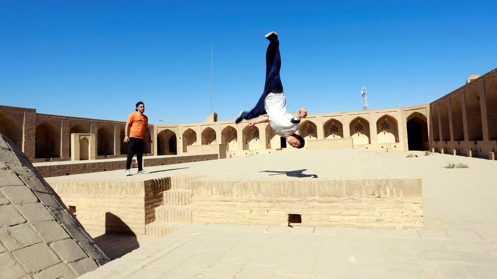 Saltos mortales en Iraq