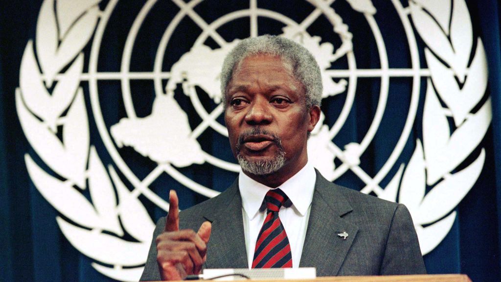 Así fue la trayectoria de Kofi Annan al frente de la ONU