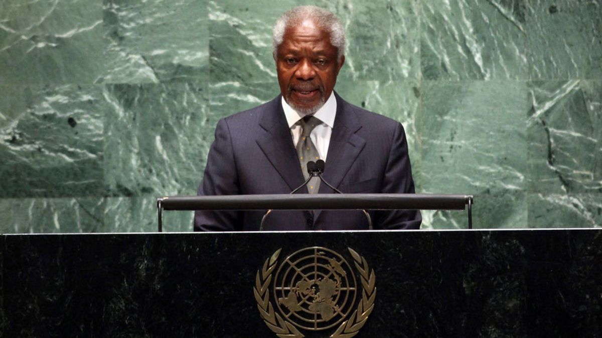 El legado de declaraciones de Kofi Annan, un desafío a hacer "más y mejor"