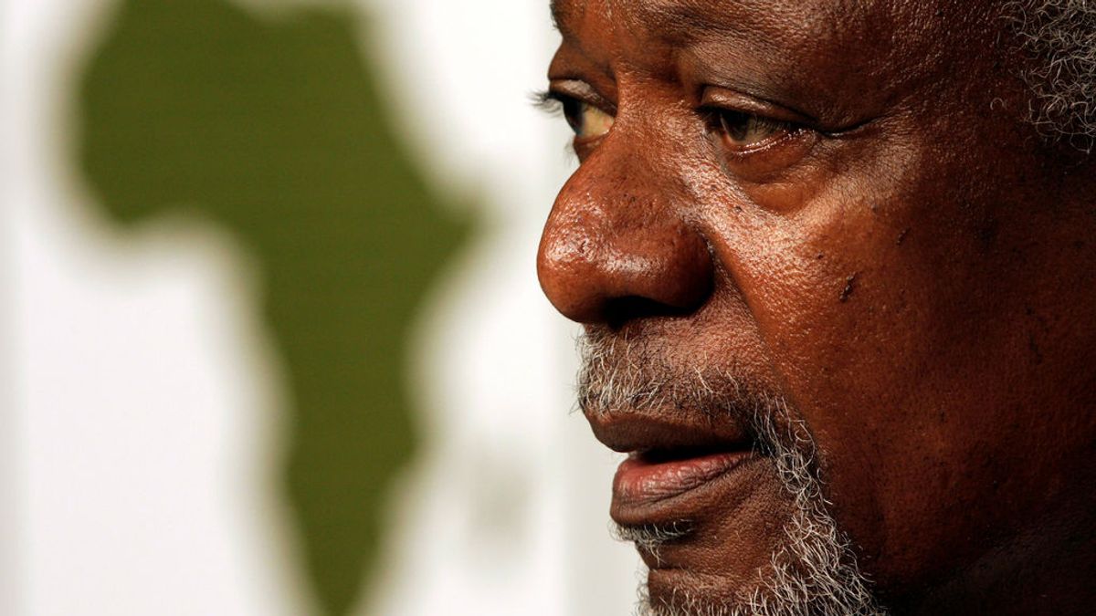 Lloran la muerte de Kofi Annan, "una fuerza para el bien"