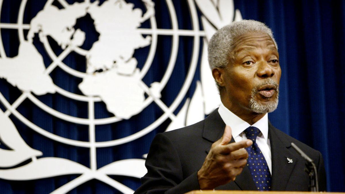 Las frases más famosas de Kofi Anan en la ONU
