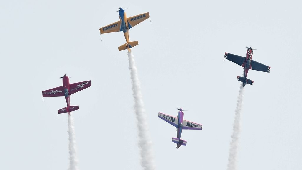Acrobacias aéreas en Chicago