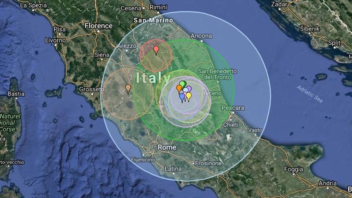 La actividad sísmica continúa en Italia: nuevo terremoto de 3,4 en Umbría