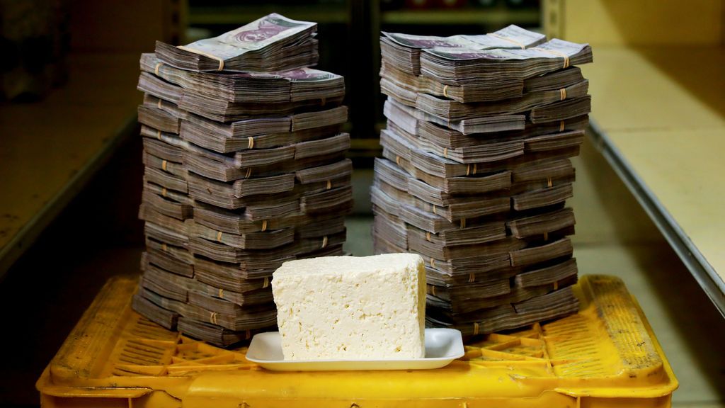 Lo que cuesta un trozo de queso en Venezuela