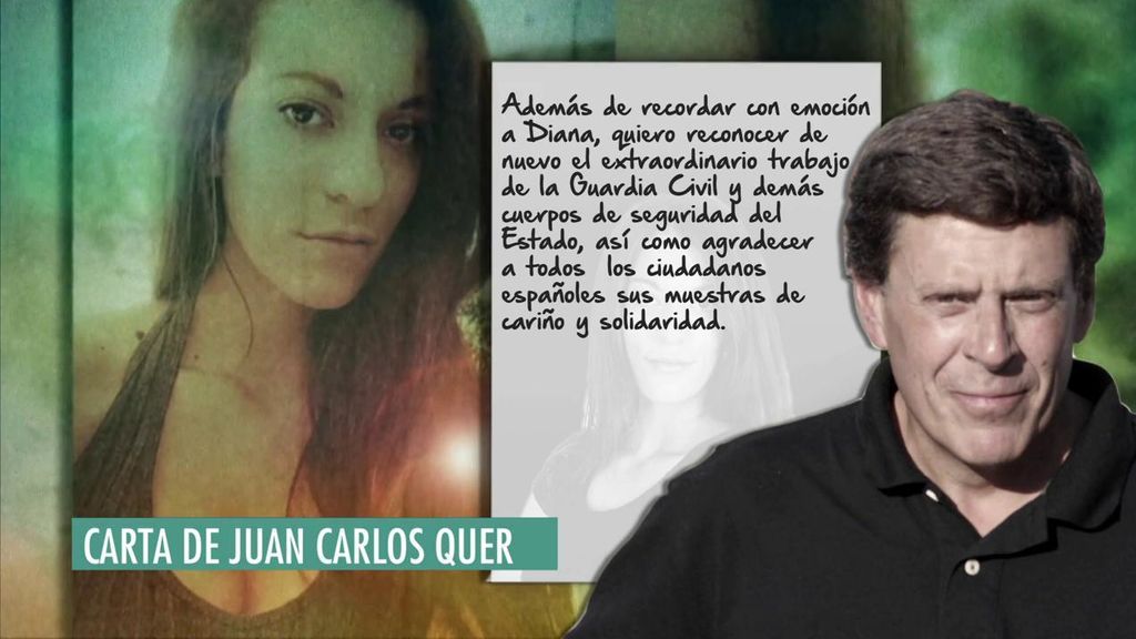 Juan Carlos Quer recuerda emocionado a su hija Diana en el segundo aniversario de su muerte