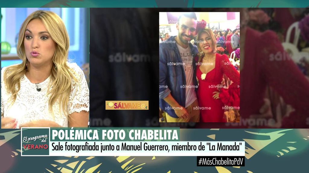 Chabelita se enteró de la foto con un miembro de 'La Manada' 15 minutos antes de que empezara 'Sálvame'