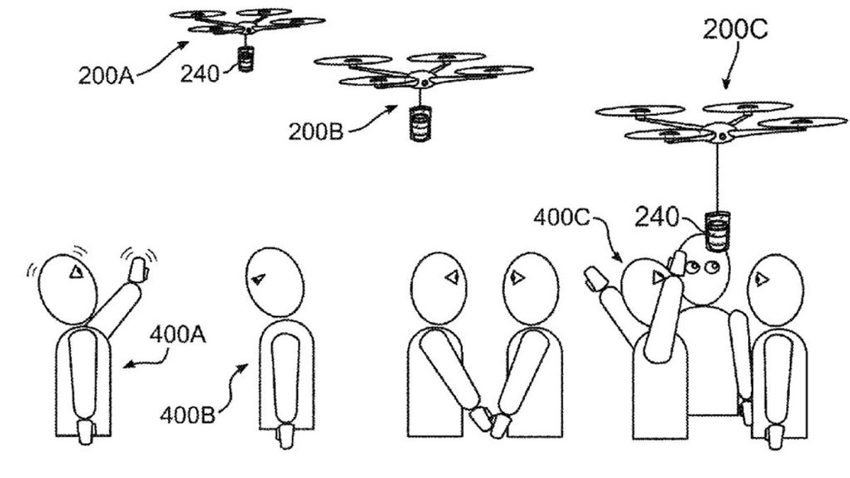 Drones que te traen café cuando estás cansado en el trabajo, la última patente de IBM