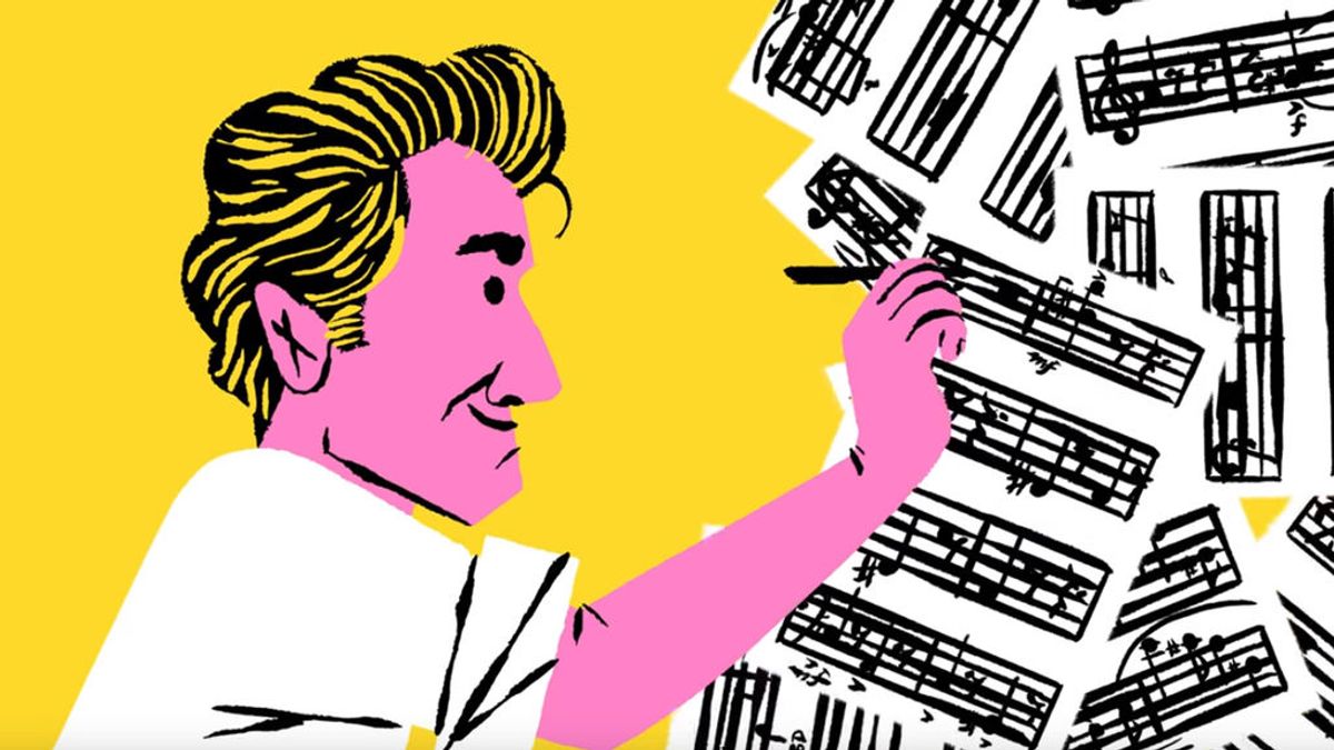 Un doodle rinde homenaje al centenario del nacimiento de Leonard Bernstein