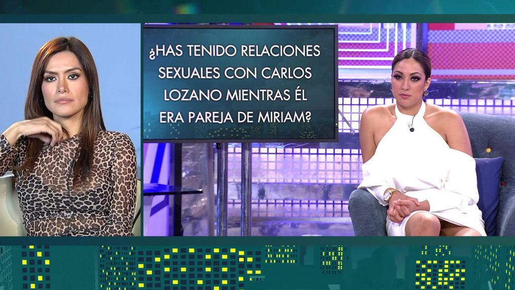 Evelin confirma que se ha inventado haber tenido una relación con Carlos Lozano para salir por televisión