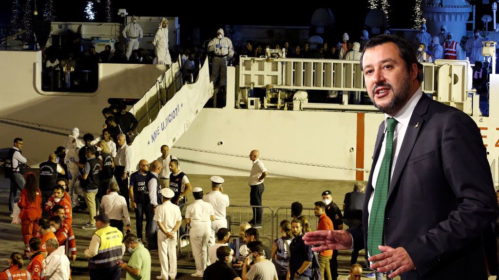 La Fiscalía abre una investigación contra Salvini por "secuestro y detención ilegal"