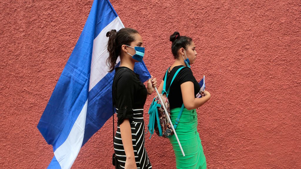Los manifestantes toman la calle en Nicaragua