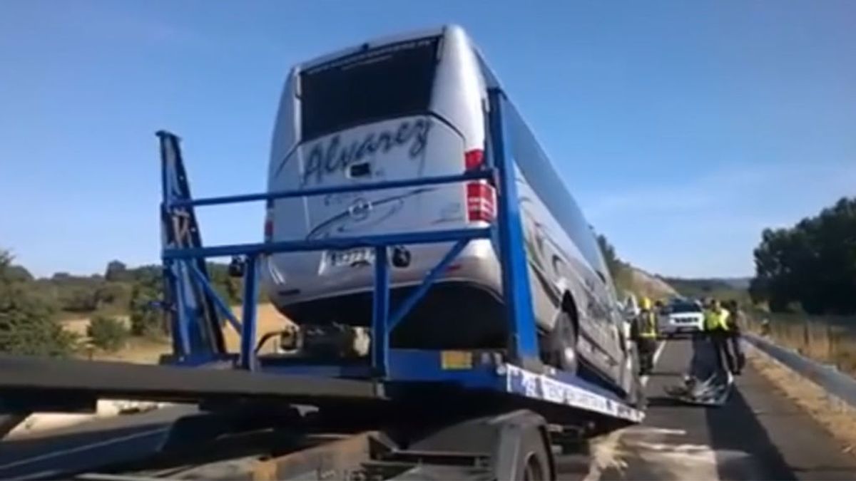 Un accidente de autobús en Lugo se salda con un muerto y 15 heridos