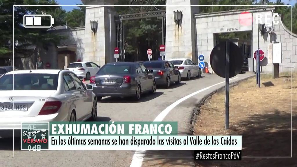 Se disparan las visitas al Valle de los Caidos hasta un 50% tras la decisión del Gobierno de exhumar los restos de Franco