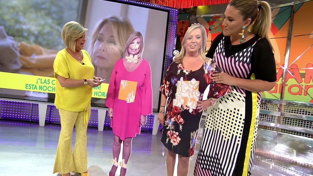 Terelu analiza su físico y el de su hermana, Carmen Borrego: sus puntos débiles