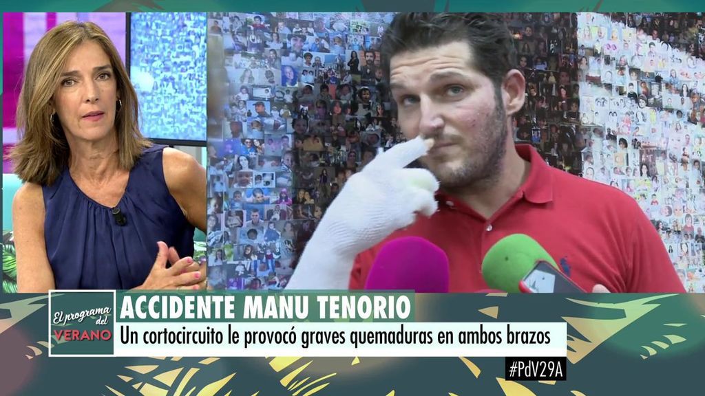 Paloma García-Pelayo explica cómo fue el cortocircuito que sufrió Manu Tenorio