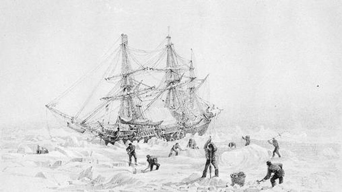 El HMS Terror, una expedición perdida en el ártico, no murió por envenenamiento
