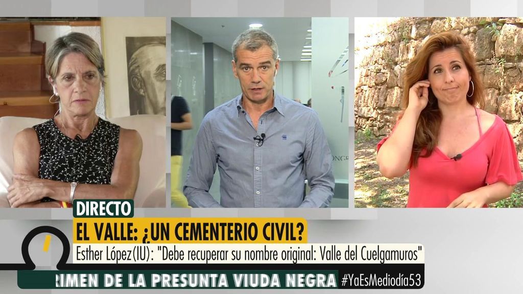 Toni Cantó se une al debate por la exhumación de Franco y llama fascista a Pilar Gutiérrez y comunista a Esther López