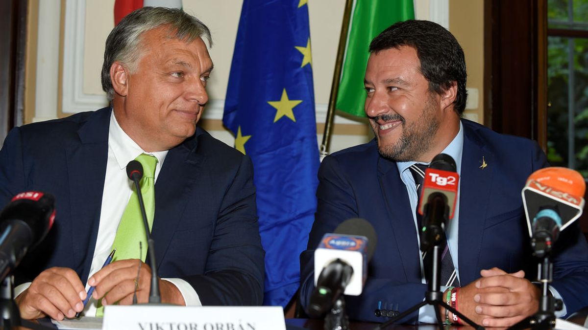 Salvini y Orban, juntos para "detener la inmigración"