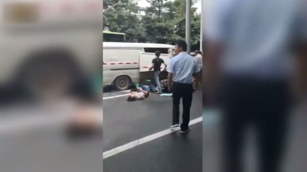 Un brutal atropello múltiple en China deja un balance de siete muertos y 19 heridos