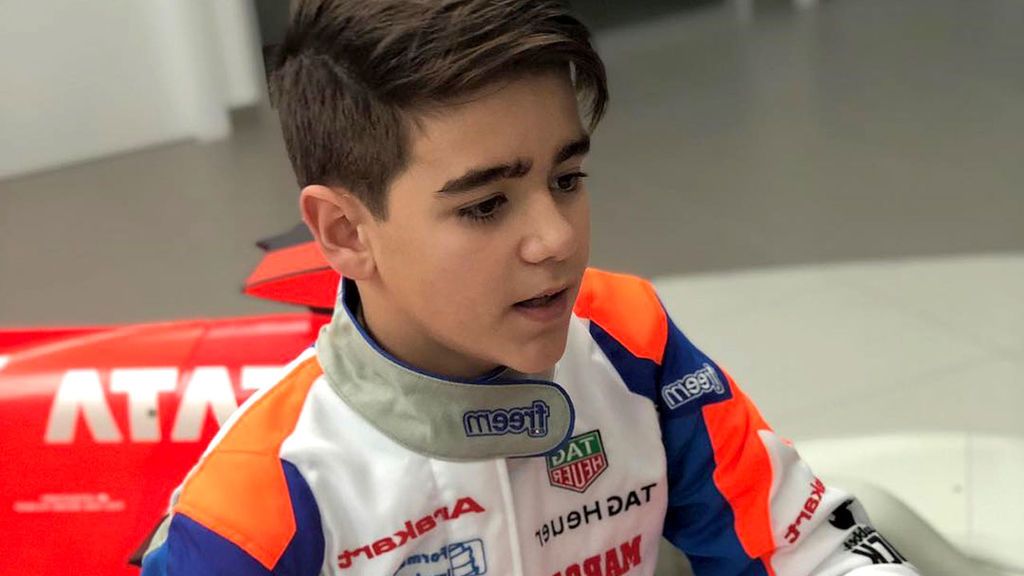 Tommy Pintos sueña con ser piloto de Fórmula 1: “Soy un hombre atrapado en el cuerpo de un niño de 12 años”