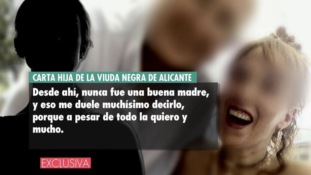 Carta hija viuda negra