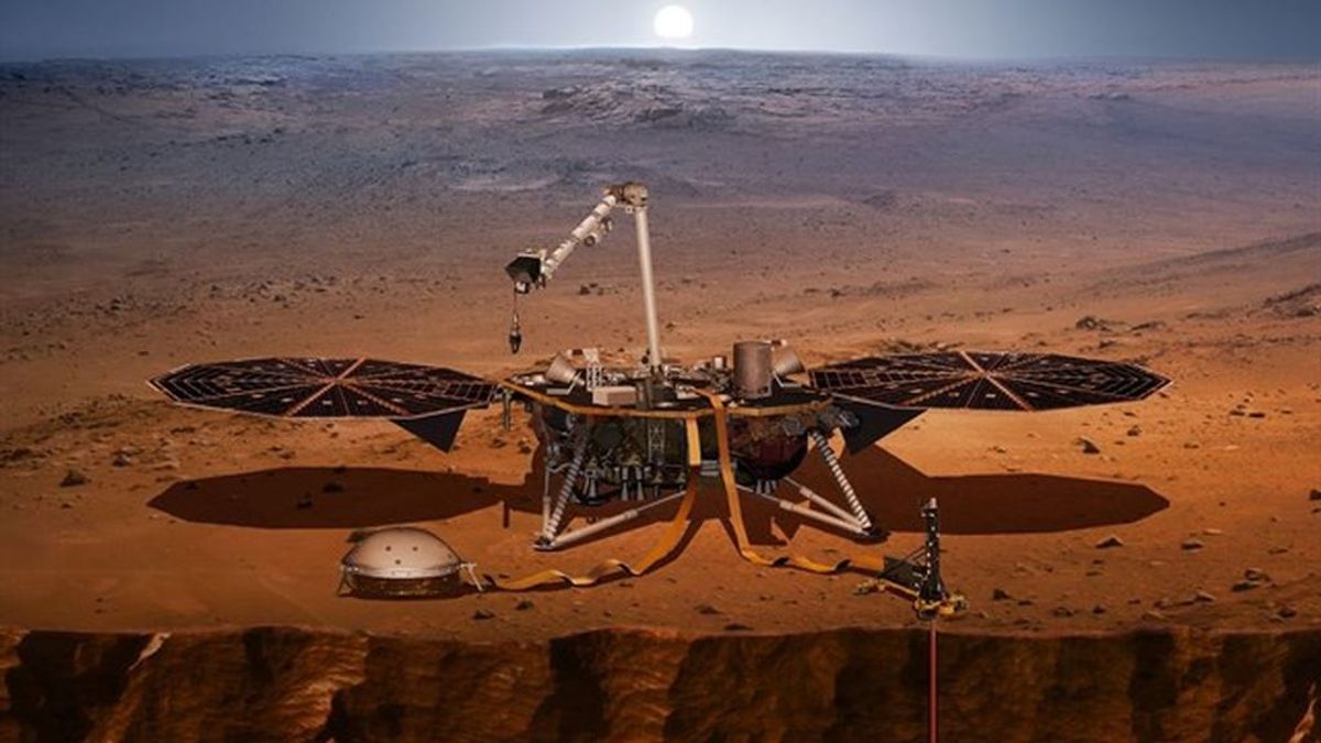 La sonda espacial  InSight completa la mitad de su camino hasta Marte