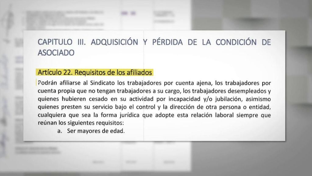 Los requisitos para afiliarse al sindicato de trabajadores sexuales que el Gobierno quiere impugnar