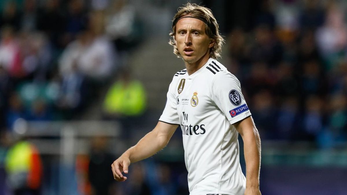 Luka Modriz zanja la polémica: "No me he visto fuera del Real Madrid, soy muy feliz aquí" Luka Modriz zanja la polémica: "No me he visto fuera del Real Madrid, soy muy feliz aquí"