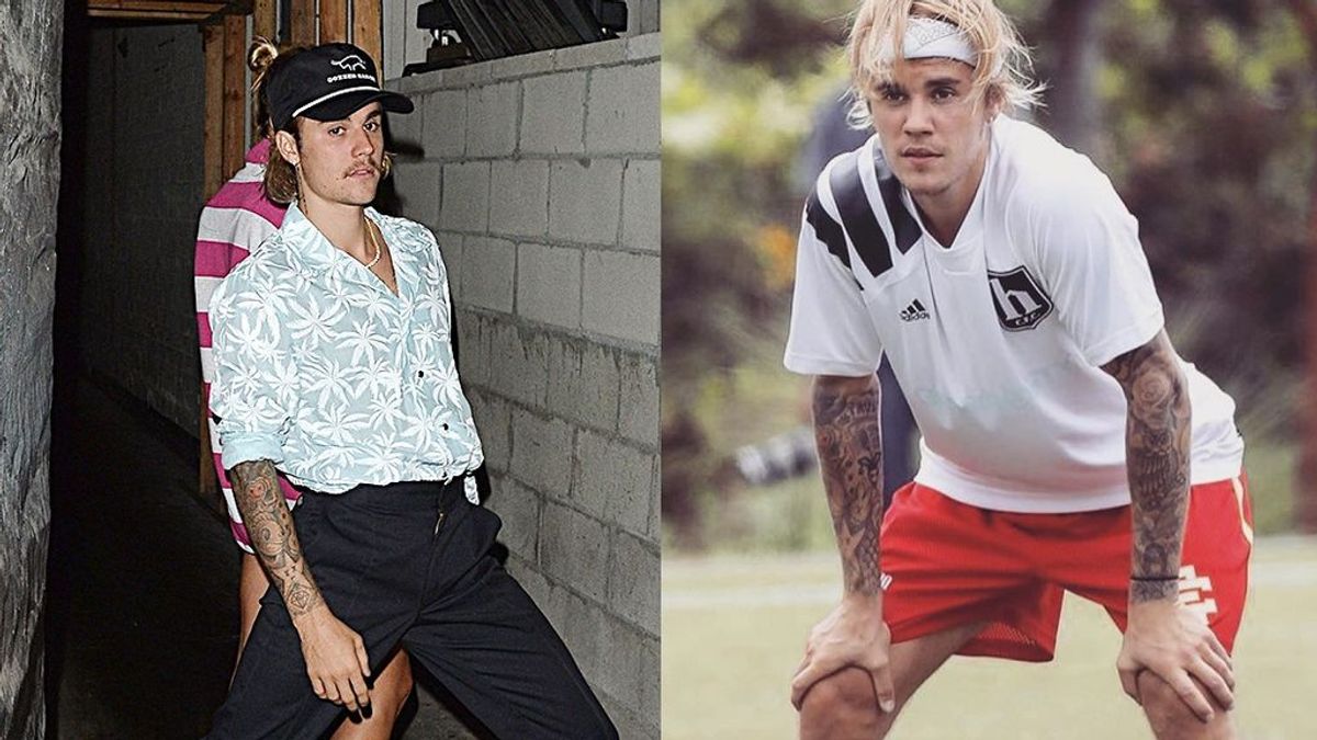 Justin Bieber y otros famosos: ¿mejor con bigote o sin él?