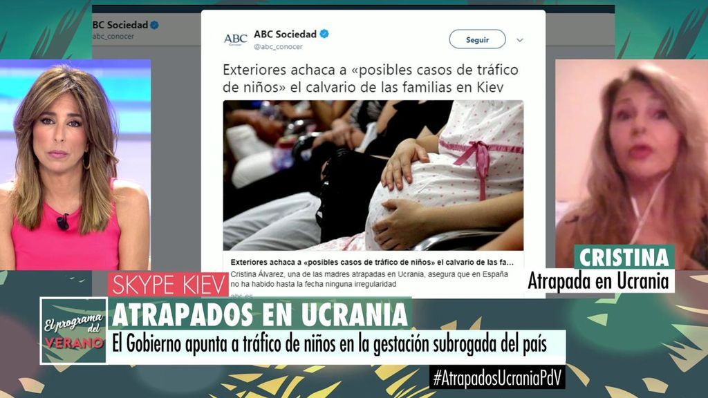 Madre por gestación subrogada atrapada en Ucrania: "No podemos volver porque tenemos un bebé sin patria" Madre por gestación subrogada atrapada en Ucrania: "No podemos volver porque tenemos un bebé sin patria"