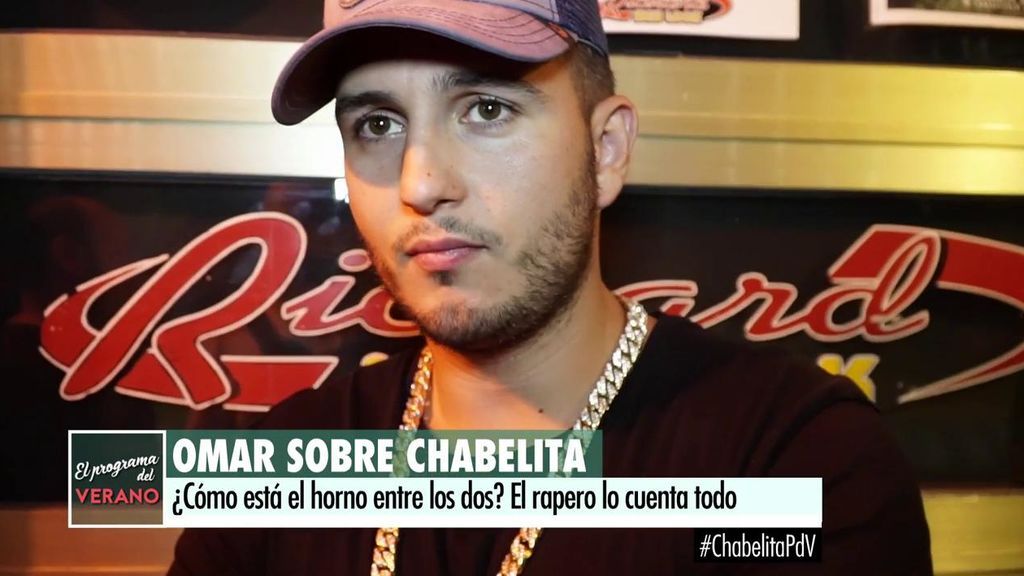 Omar Montes, sobre su relación con Chabelita: "Estamos juntos y muy bien, ella no se ha enfadado conmigo nunca"