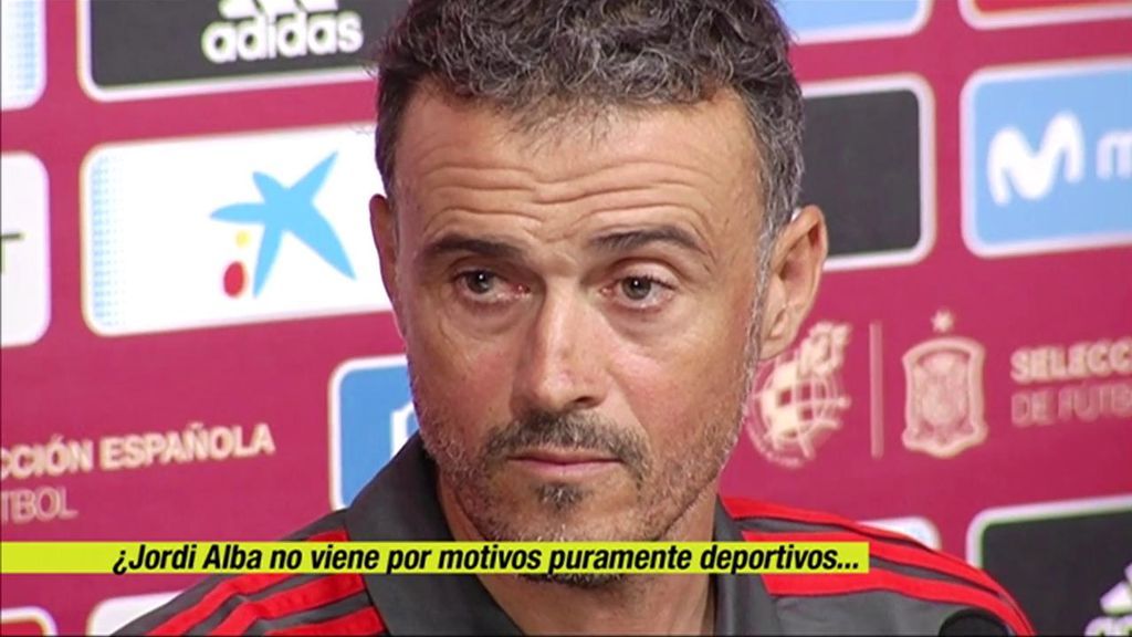 Los desencuentros de Luis Enrique con Jordi Alba: una ausencia tan esperada como inexplicable Los desencuentros de Luis Enrique con Jordi Alba: una ausencia tan esperada como inexplicable