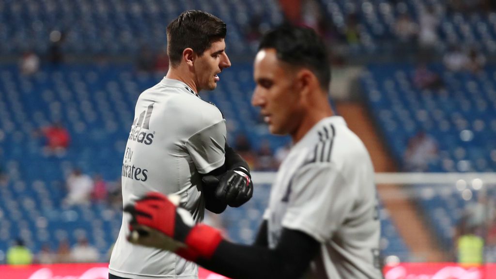 Lopetegui da la titularidad a Courtois y manda a Keylor Navas al banquillo Lopetegui da la titularidad a Courtois y manda a Keylor Navas al banquillo