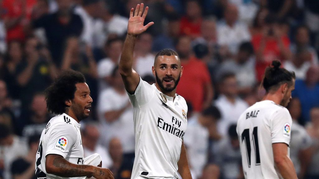 Karim Benzema y el Real Madrid siguen de dulce (4-1)