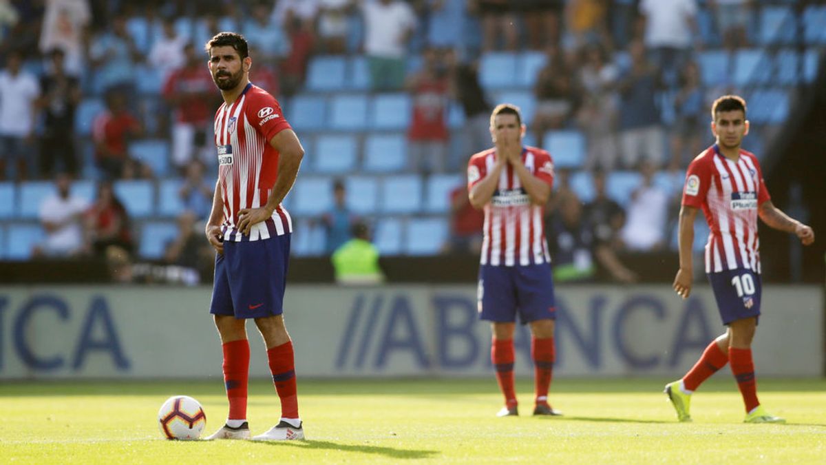 El Atlético de Madrid naufraga en Vigo (2-0)