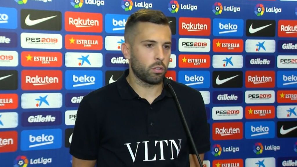 Jordi Alba resta importancia a su ausencia del La Roja: “Nunca he dicho una mala palabra de Luis Enrique”