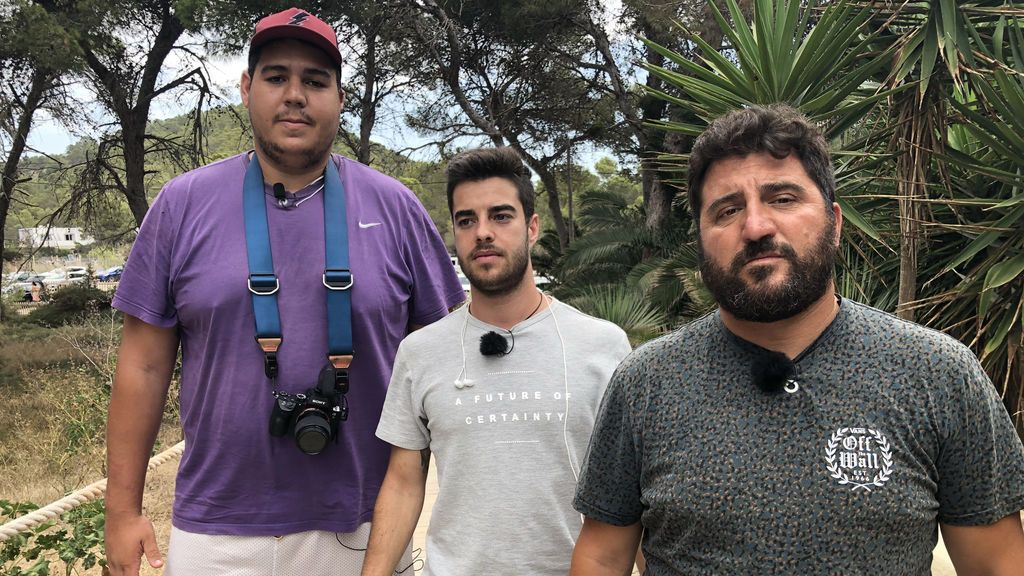 Héctor Domínguez, Sergio Cazorla y Sergio Garrido, equipo de 'Misión exclusiva'.