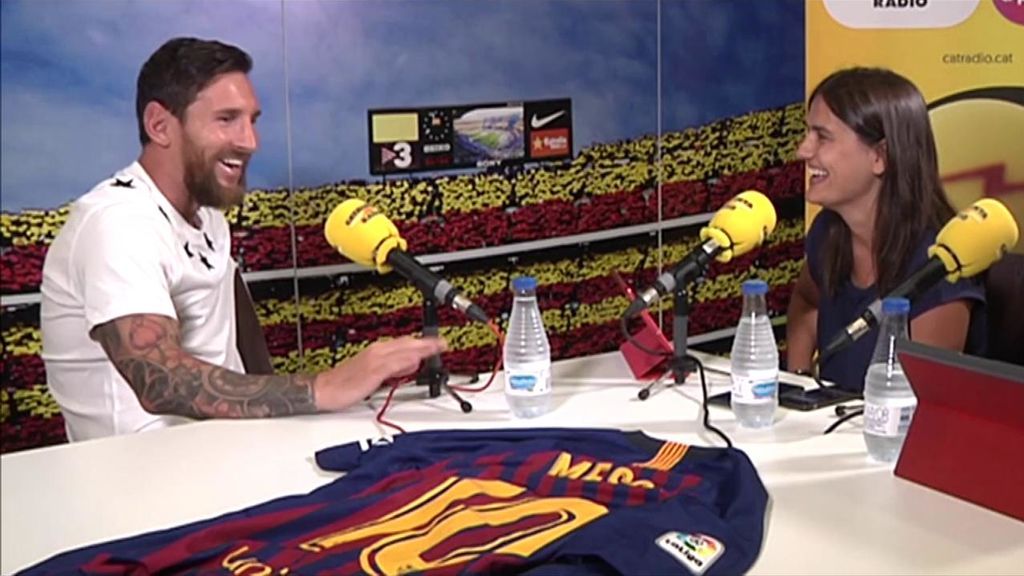 Messi: "Podría hablar catalán pero prefiero mantenerme así"