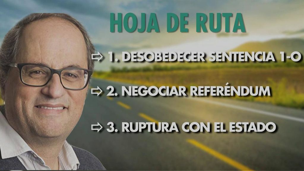 Torra opta por la unilateralidad ante la propuesta de Sánchez de más autogobierno para Cataluña