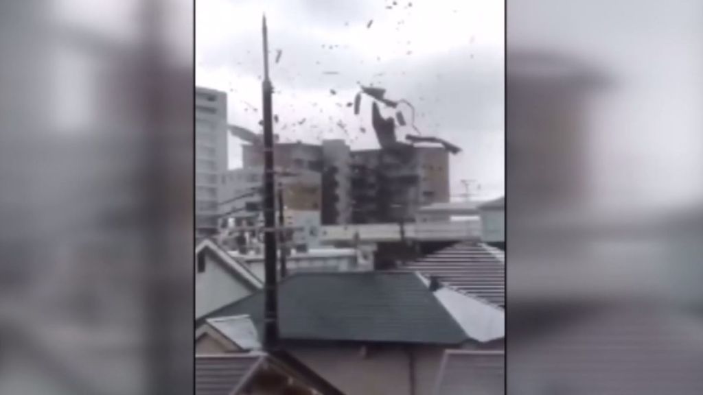 'Jebi' llega a Japón: al menos una persona ha fallecido y 76 han resultado heridas