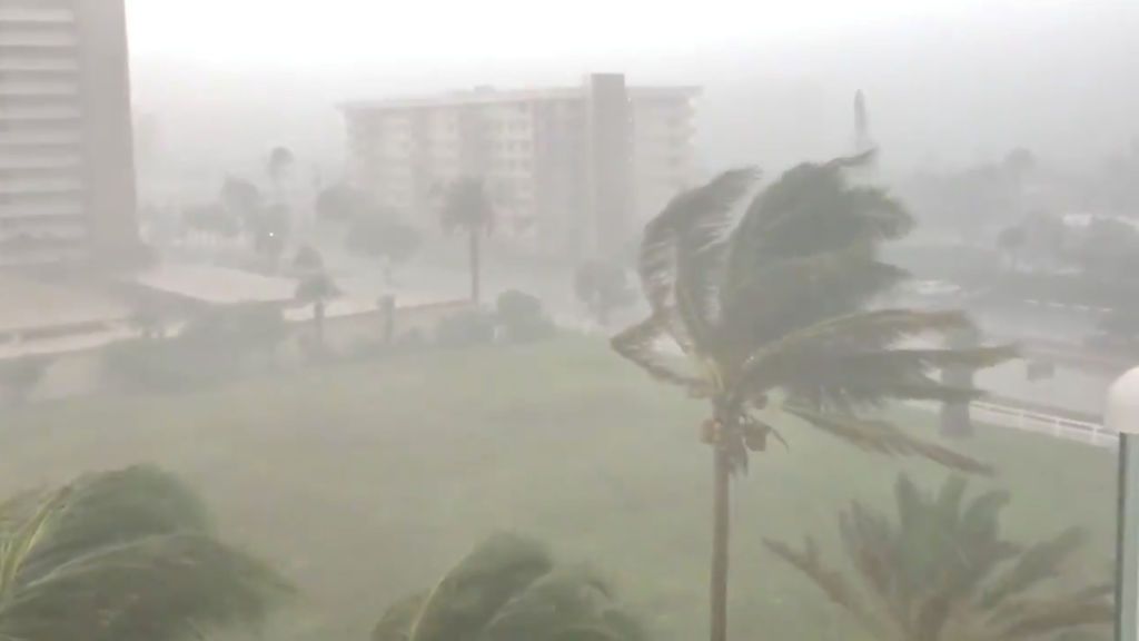 La tormenta tropical Gordon golpea el sur de Florida