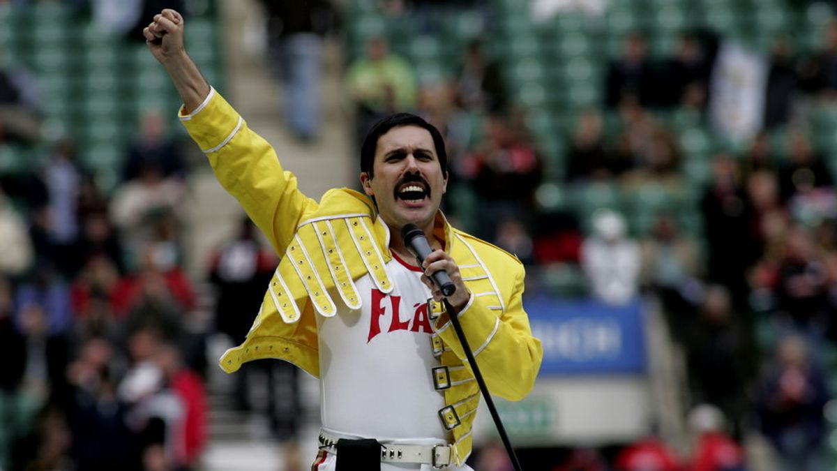 Freddie Mercury en Zurich.