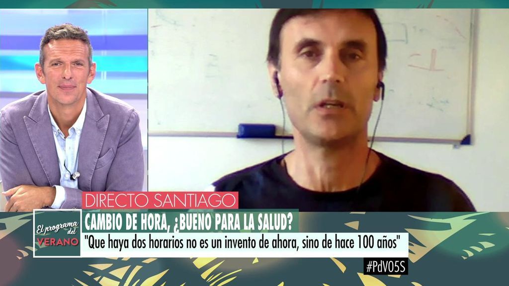 Jorge Miras, físico, sobre el cambio de hora: "Habría que decidir si se quita luz a la tarde o a la mañana"