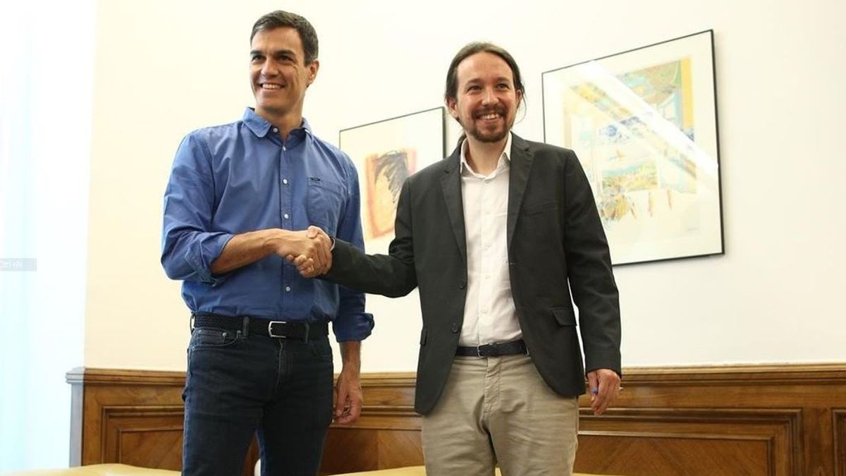 Iglesias dicta a Sánchez sus condiciones para cogobernar en el Parlamento Iglesias dicta a Sánchez sus condiciones para cogobernar en el Parlamento